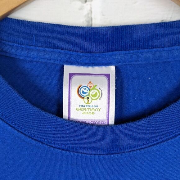 France national team soccer tshirt FIFA world cup Germany 2006 size large - Picture 4 of 4
